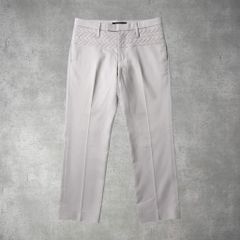 MIHARA YASUHIRO ミハラヤスヒロ エンボス加工 スラックス パンツ 0-99-1240
