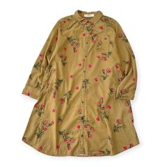 EIKO KONDO エイココンドウ ダブルジップ ロングコート ドット柄