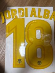 バルセロナ 10/11 シャビ ネーム&ナンバー マーキング パッチ - メルカリ