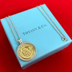 極 美品 TIFFANY&Co. ティファニー セントクリストファー コイン