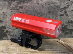 KK864 キャットアイ CATEYE AMPP300 フロントライト 赤 点灯確認済
