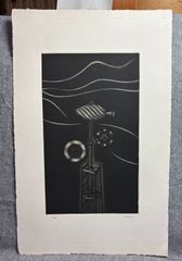 高島野十郎、絵画、油彩SM号、蝋燭、肉筆、新品額縁、佐伯祐三、鴨居玲