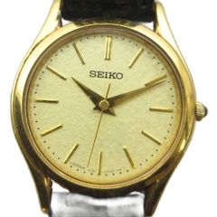 세이코 SEIKO 4J41-0AM0 시계 워치 쿼츠 가죽 벨트 로고 골드 색상 ■GY18 / MQ