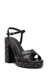 スチュアート ワイツマン レディース シューズ ヒール プラットフォーム サンダル Stuart Weitzman Dayna Sostud Platform Sandal Black ブラック