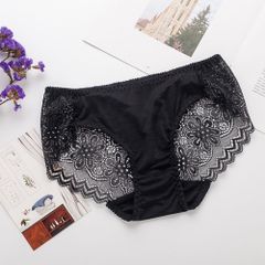 ☆ ブラック ☆ M ☆ シルク ショーツ レディース パンツ 下着 シルクショーツ レディース ショーツ シルク レディースショーツ パンティ パンティー レディースインナー インナー 肌着 パンツ 下着 絹 レース 女性用 女子 大人 肌に優しい