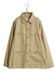【クーポン配布中!】 70s 80s USA製 フィルソン コットン クルーザー ジャケット メンズ XL ヴィンテージ アウトドア ハンティング サファリ ブルゾン カーキ