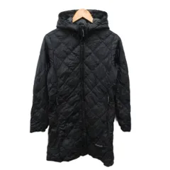 美品】モンベル スペリオ ダウントラベルコート ロングダウン 黒 M