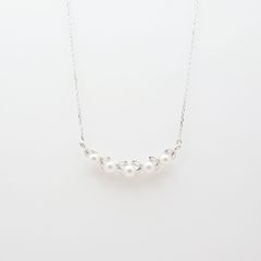ミキモト リーフモチーフ アコヤ真珠 ペンダント ネックレス 6.0〜5.5