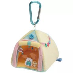 [Brand New] Plush Toy Tent (with Carabiner) Palm-sized Plush Toy Sumikko Gurashi Collection Otter and Sumikko Camp Theme "Sumikko Gurashi"