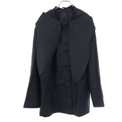 TOTEME トーテム 26SS Technical Scarf Jacket テクニカルスカーフジャケット 262-WRO0292-FB0633-001 ブラック 36