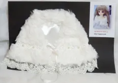 QUEEN'S DOLL ドール衣装 SD・DDサイズ　ファーケープ