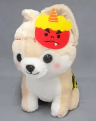 中古】ぬいぐるみ さすけ(鬼) 豆しば三兄弟昔ばなし BIGぬいぐるみ
