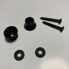 ストラップピン 黒 ブラック