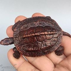銅 細工 茶道具 香道具 蓋置 置物 亀 銅製