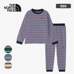 [Brand New] The North Face Border Tent Crew & Pants Kids Sweatshirt Set THE NORTH FACE [NTJ62327] BORDER TENT CR/PT Children's Clothing Organic Glow-in-the-Dark Name Label Included Long-Sleeve Sweatshirt Moisture-Wicking Quick-Drying AE G