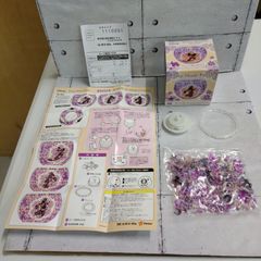 【TAKA158-37】◇ 未検品 YANOMAN ヤノマン ｢ ランプシェードパズル グラス モザイク-ジャスミン-  80ピース LED台座付き 取扱説明書 ｣ ※ボタン電池 (CR2032)は含まれていません