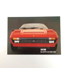 Ferrari 308 quattrovalvole　カタログ