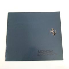 現品　Ferrari MONDIAL quattrovalvole　カタログ