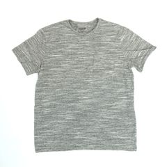 MOSSIMO モッシモ 無地 Tシャツ 胸ポケット ゆったり 杢グレー メンズ L 【中古】