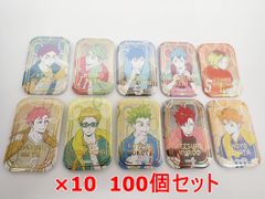 未開封 ハイキュー!! スクエア缶バッジ BOX オフショット×カラー第二弾