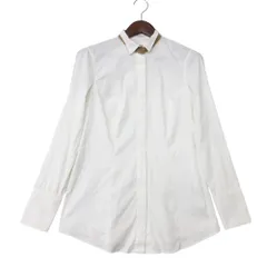 Brunello Cucinelli ブルネロクチネリ 長袖シャツ モニーレ装飾 