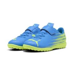 プーマ(PUMA) キッズ アタッカント II TT V サッカー トレーニングシューズ 17  ライムスクイーズ×ウルトラブルー(11) 108499