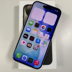 au iPhone 15 Pro 128GB ナチュラルチタニウム