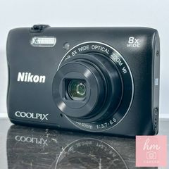美品・返品保証】 ニコン Nikon COOLPIX S3700 ブラック - メルカリ