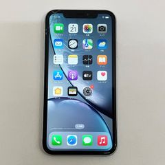 【ジャンク品】iPhone XR 64GB ホワイト SIMフリー K-E22097