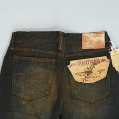 ダルチザン 新品 定価 37,498円 スーパースリムジーンズ D1767A W31 奄美大島テーチ木染めリメイク 日本製 #fz9118
