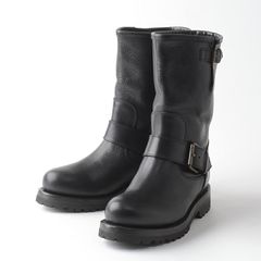 ブッテロ 新品 【定価】78,650円 レディース エンジニアブーツ B2934 35(22cm ブラック カーフレザー イタリア製 BUTTERO #fz8808