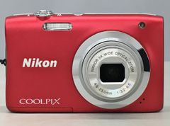 디지털 카메라 COOLPIX A100 N1518 레드 2005만 화소 광학 줌 5 배 니콘 Nikon 레드 액정 모니터 2.7형 2602LT026