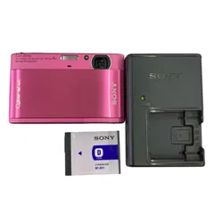 186000 通電確認のみ SONY ソニー Cyber-shot サイバーショット　コンパクトデジタルカメラ DSC-TX1  ピンク