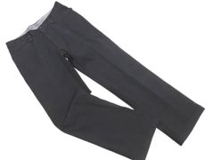 Eddie Bauer エディーバウアー ロゴ センタープレス加工 チノ パンツ size30 黒 ■■ 남성