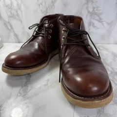 【希少】RED WING 3141 ワークチャッカ 26cm レザー ブーツ 茶 USA製