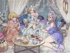 【中古】タペストリー(大型) メタトロン・ジャンヌ＆アビゲイル・ウィリアムズ＆呼延灼 B2タペストリー 「Fate/Grand Order」 AnimeJapan 2026グッズ