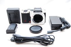 ペンタックス PENTAX K-01 ボディ ホワイト/ブルー #5105 - メルカリ