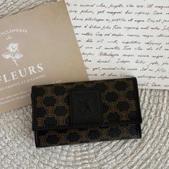 クリスチャンディオール がま口 ハニカム柄 ヴィンテージ PVC レザー