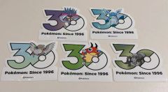 ポケモン 30周年記念 ステッカー ゲンガー ゴース 2種セット ポケモン 30周年記念 ステッカー ゲンガー ゴース 2種セット - メルカリ
