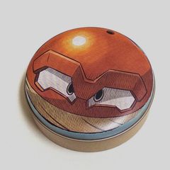 ポケモン 丸缶コレクション ヒスイビリリダマ