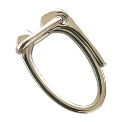 美品 Herve Chapelier エルベシャプリエ ニッケル チャーム用リング