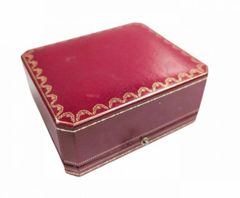 カルティエ ケース ブレスレット用　時計用 空き箱　空箱　ボックス　BOX　付属品　化粧箱　レッド 赤 Cartier ブレスレットケース　時計用ケース 箱