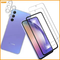 送料無料★【2+2枚セット】UNEED Galaxy A54 5G 用のガラスフィルム（2枚）+カメラフィルム（2枚）ギ アウトレット