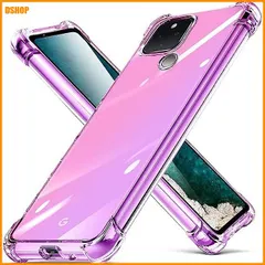 送料無料★MNYWDSQ 対応 Google Pixel 4a 5G ケース tpu 耐衝撃 クリア透明 スリム 薄型  新着