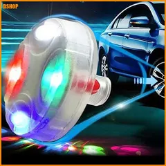 送料無料★KYOUDEN 車用 ソーラーホイールランプ タイヤホイールライト LEDタイヤガスノズルキャップランプ 15 セール