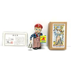 非売品限定鑑定書ありmeiji NEWS-BOY ブリキおもちゃ 複製 抽選品