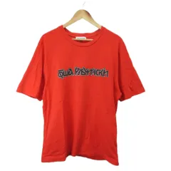 ゴーシャ ラブチンスキー Gosha Rubchinskiy Tシャツ XL 赤 レッド ロゴプリント 半袖 カットソー /PP ■GY12のサムネイル