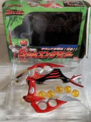③ 百獣戦隊 ガオレンジャー ファルコンサモナー BANDAI レトロ 当時物 現状品