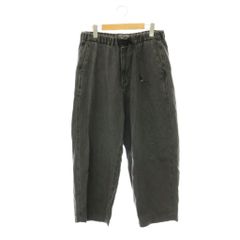 FREAKS STORE Climbing Pants Wide Tapered Pants Denim L Charcoal /ES ■GY06