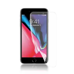 【新品】 【アンチグレア ・ ガイド枠付き】iPhone7 plus/8 plus専用 アンチグレア フィルム 非ガラス iPhone8 plus全面 保護 フィルム【TPU1枚】iPhone7 plus用 フィルム 【指紋認証対応】TPU素材 手触り良い 全